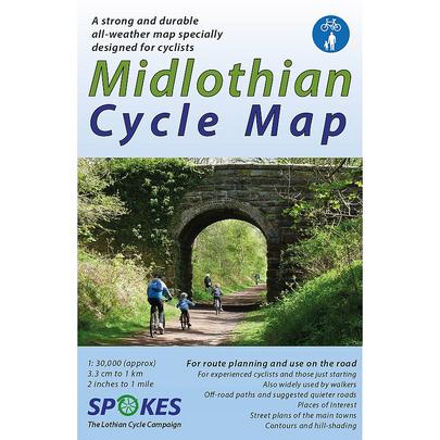 Spokes Maps Spokes Midlothian Cycle Map - 5th Edition 2020