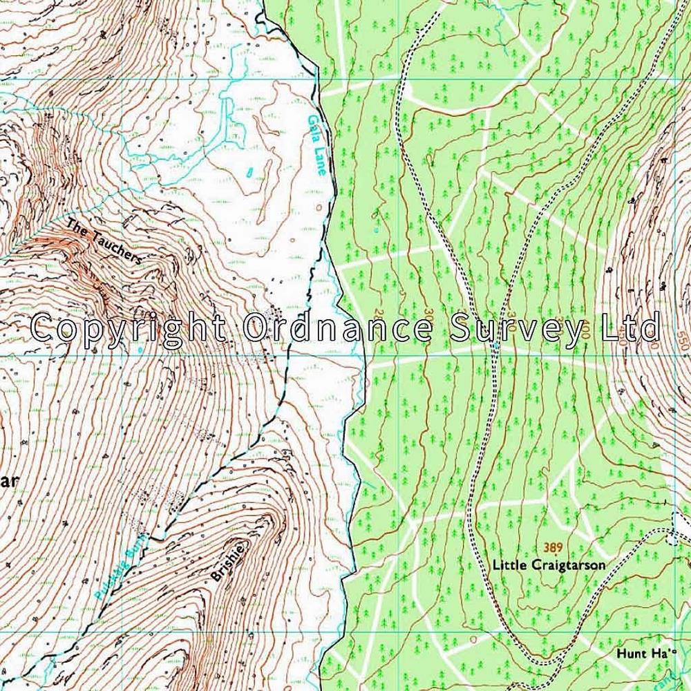 Ordnance Survey OS Explorer Map 318 Galloway Forest Park North