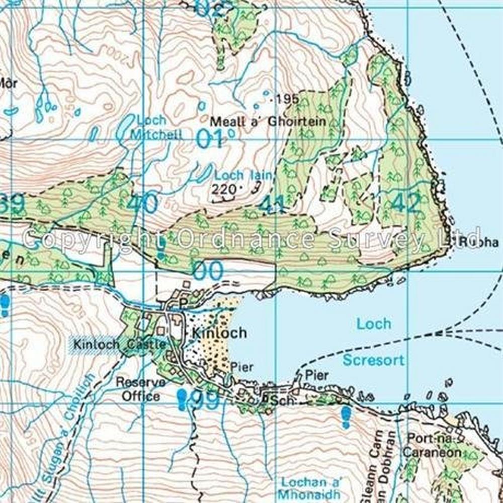 Ordnance Survey OS Landranger Map 39 Rum, Eigg & Muck