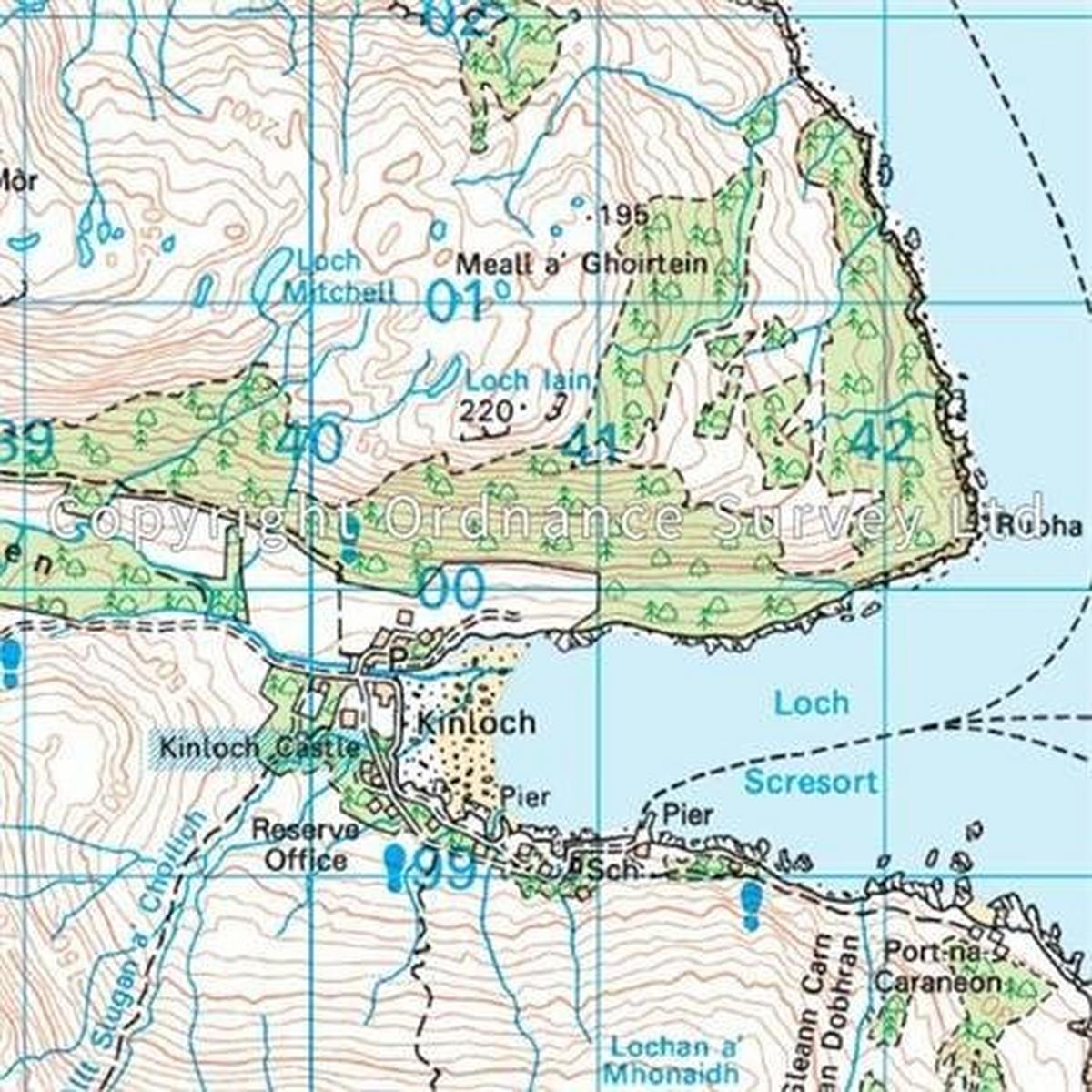 Ordnance Survey OS Landranger Map 39 Rum, Eigg & Muck
