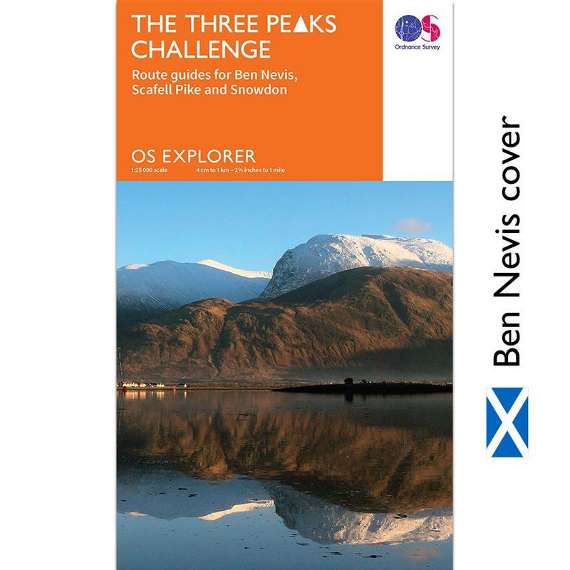 Three Peaks Challenge Map