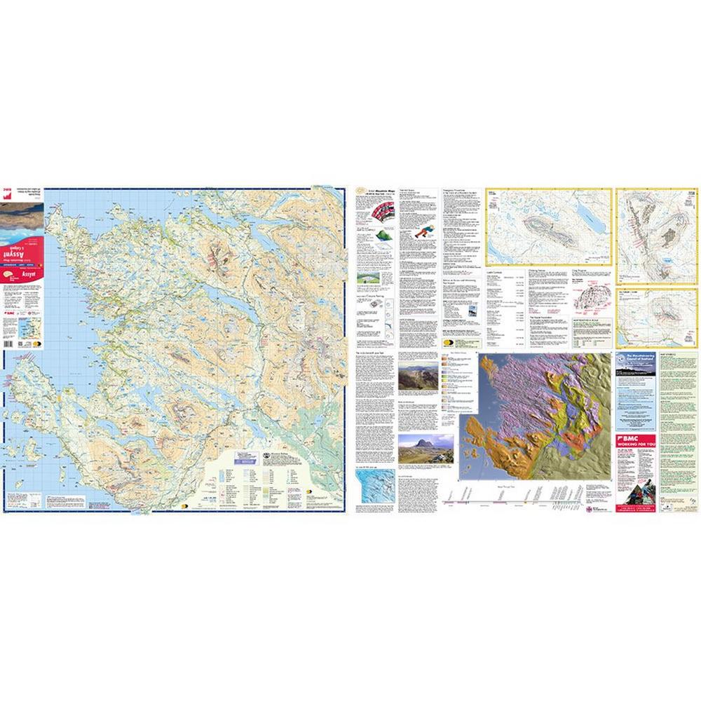 Harveys Harvey Map - BMC: Assynt & Coigach 1:40,000