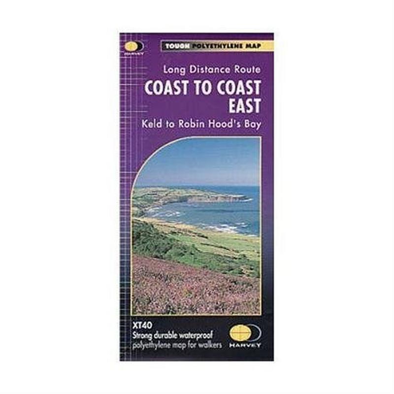 Harvey Map - XT40: Coast to Coast - East (Keld to Robin Hood's Bay)