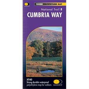 Harvey Map - XT40: Cumbria Way
