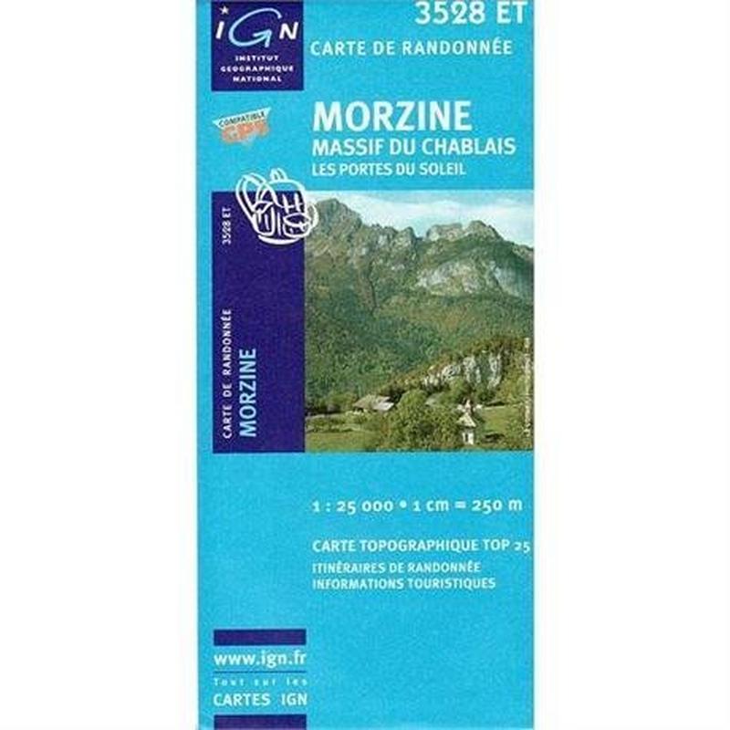 Morzine 3528 ET Map - France