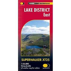 Harvey Map - Superwalker XT25: Lake District - East