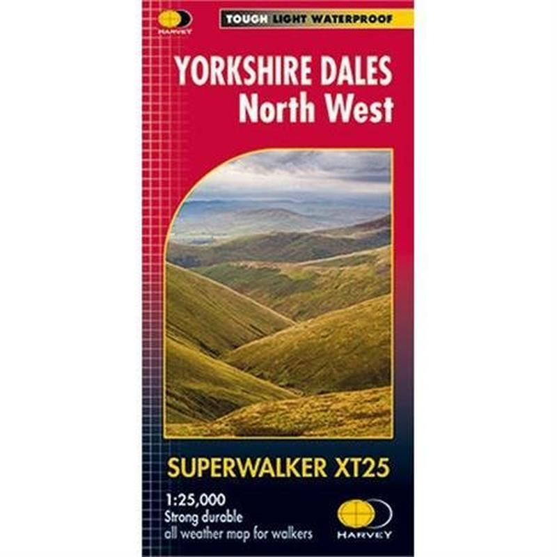 Harvey Map - Superwalker XT25: Yorkshire Dales North West