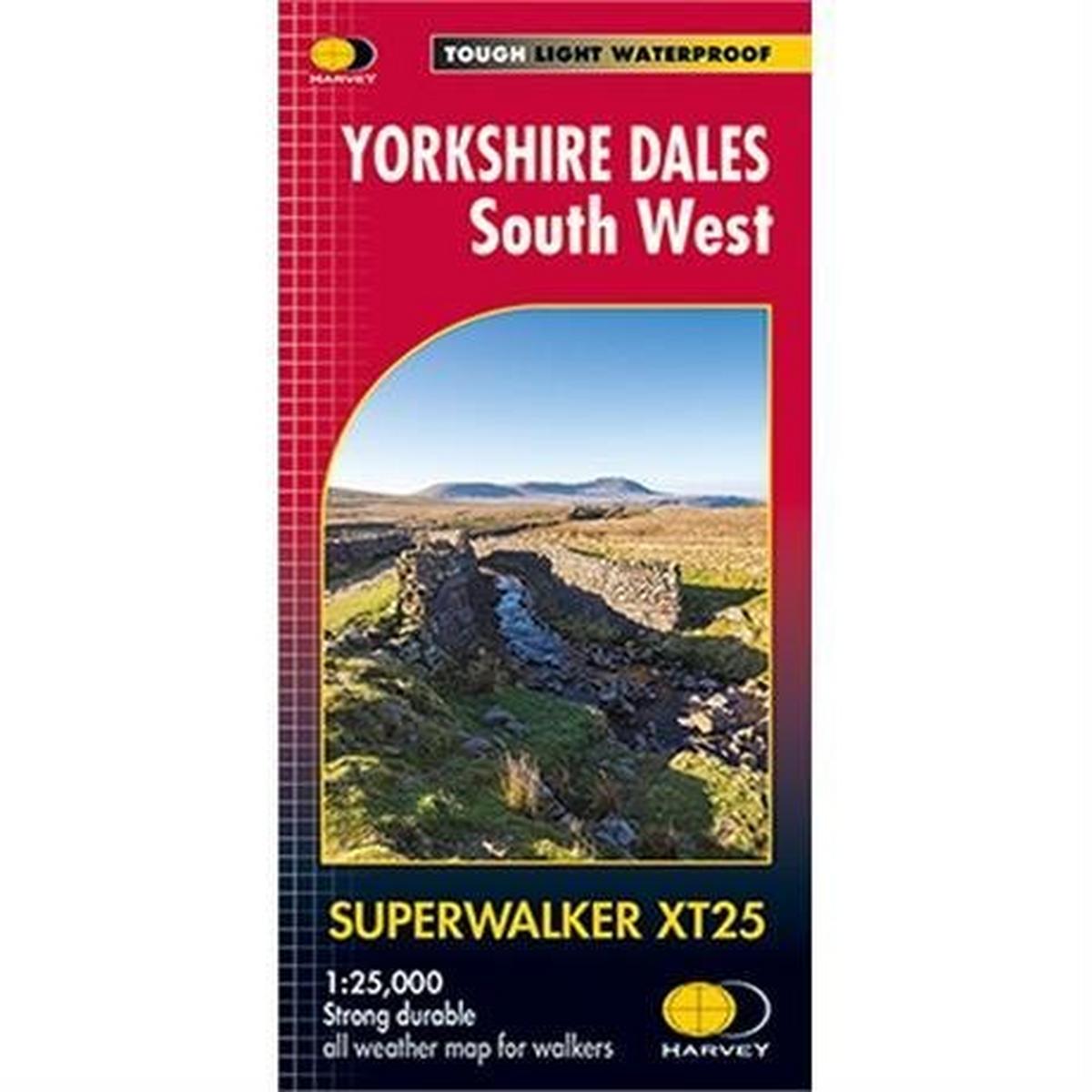 Harveys Harvey Map - Superwalker XT25: Yorkshire Dales South West