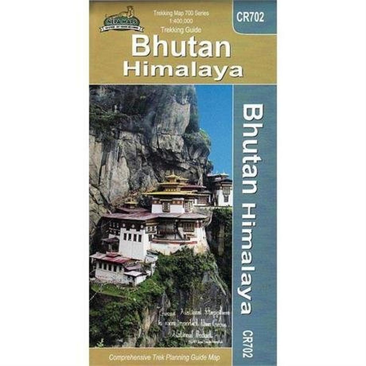 Miscellaneous Bhutan Map: Bhutan Himalaya