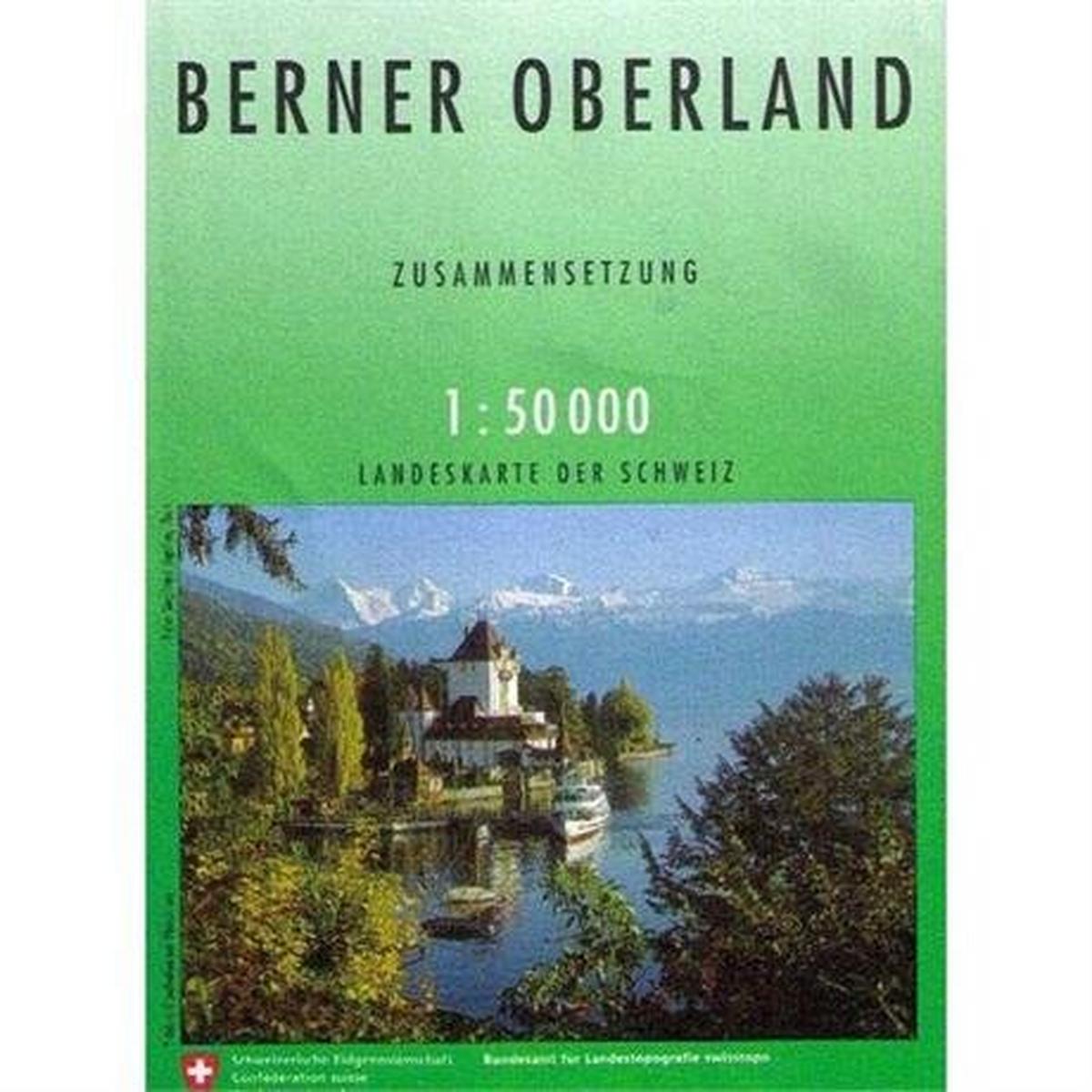 Miscellaneous Switzerland Map 5004 Berner Oberland