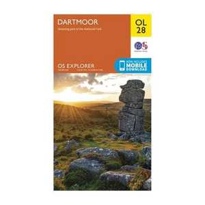 OL28 Dartmoor Map