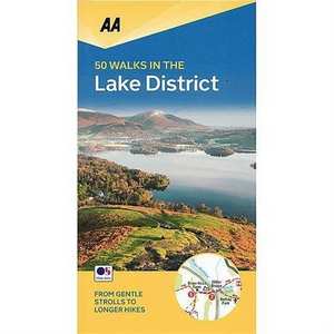 AA Walking Guide Book: 50 Walks in the Lake District