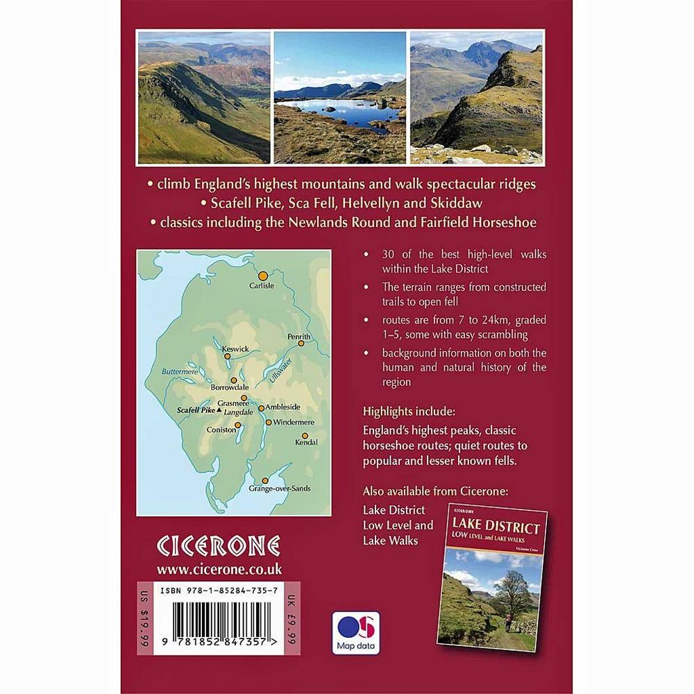 Cicerone Lake District: 30 High Level and Fell Walks