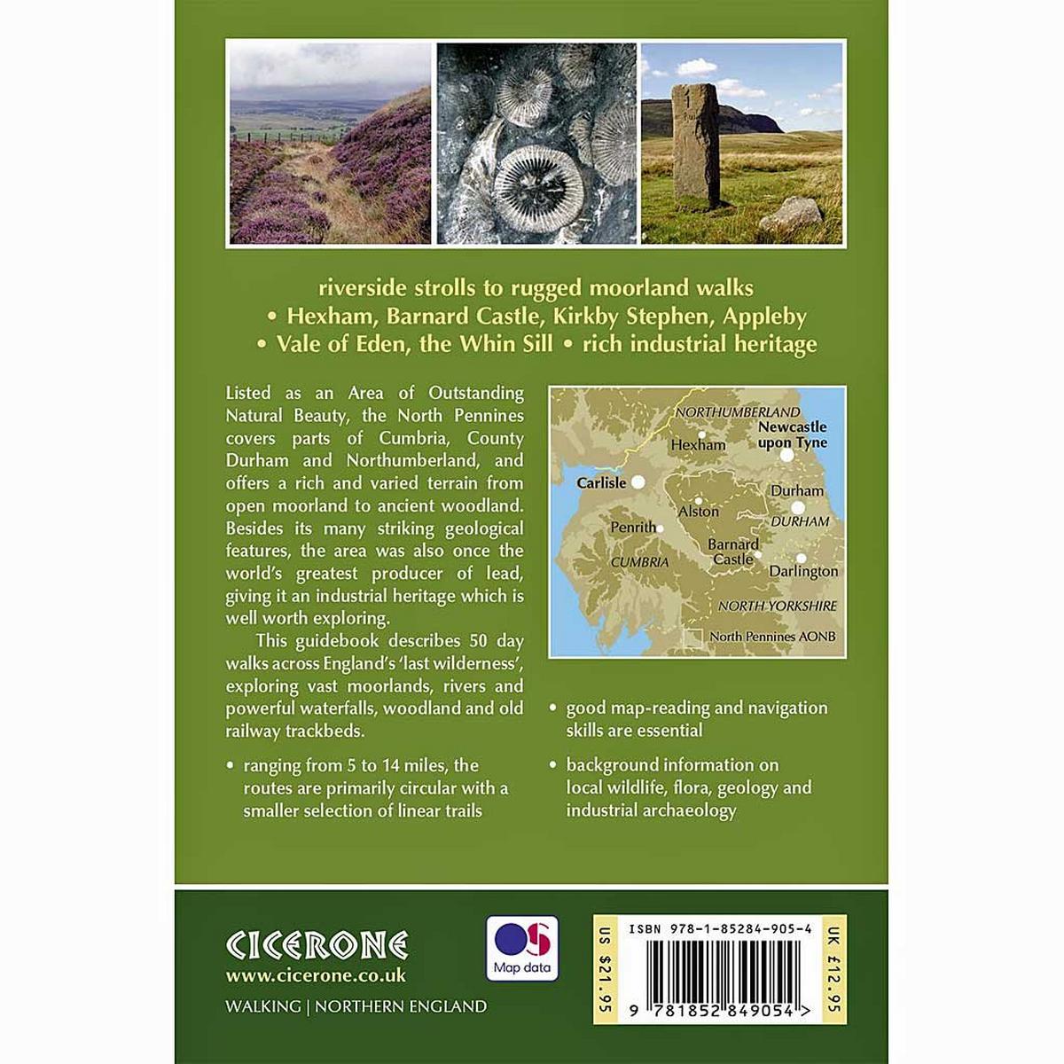 Cicerone Guidebook - Walking in the North Pennines