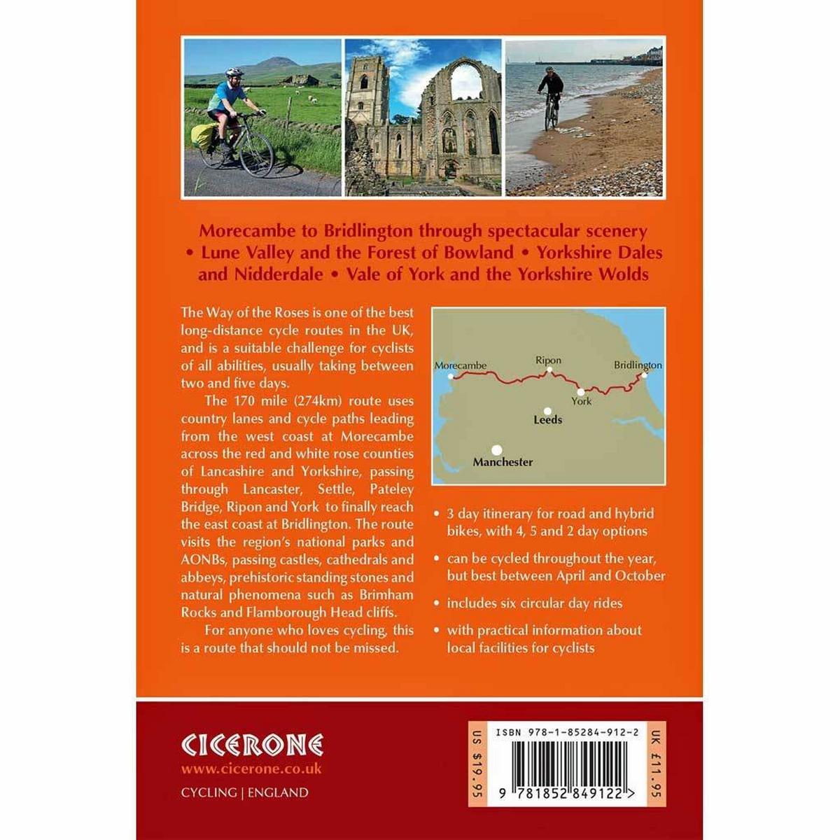 Cicerone Guide Book: Cycling the Way of the Roses