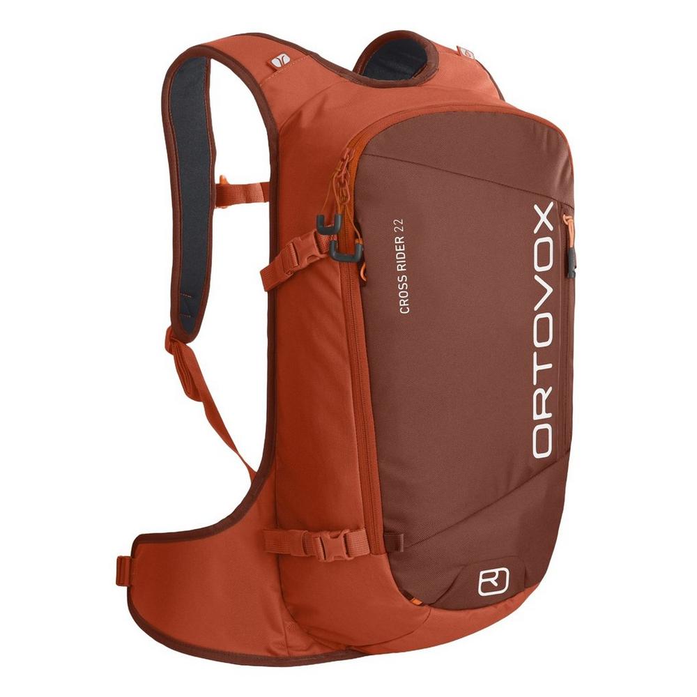 Ortovox Cross Rider 22L Freeride Ski Backpack - Orange