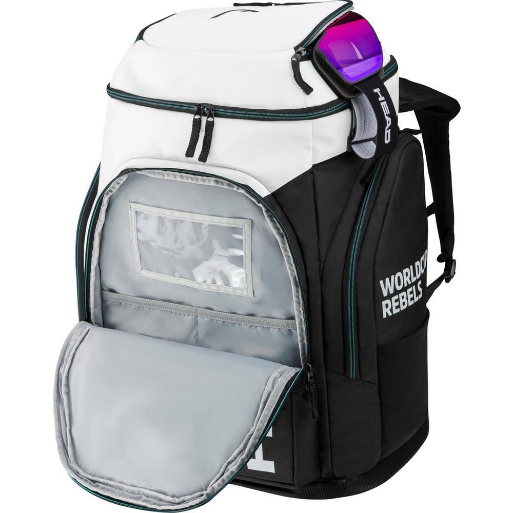 Head Rebels Racing 90L Backpack - Black / White