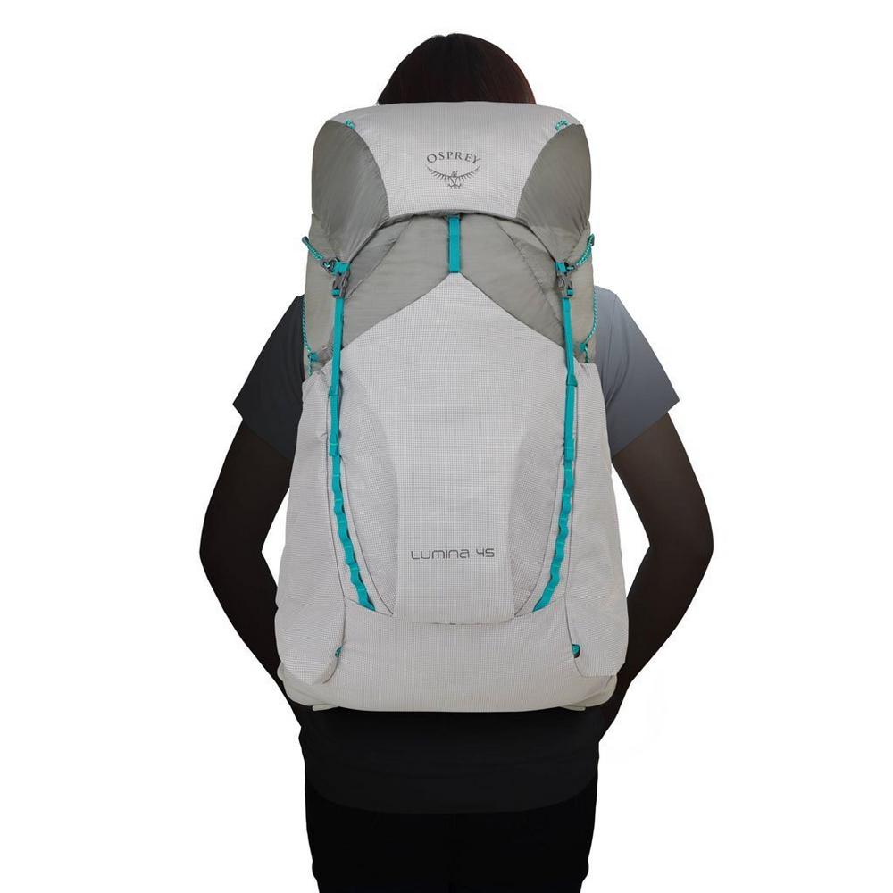 Osprey Packs Women s Lumina 45 Rucksack Cyan Silver