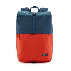 Arbor Roll Top Pack 30L - Patchwork Paint Red
