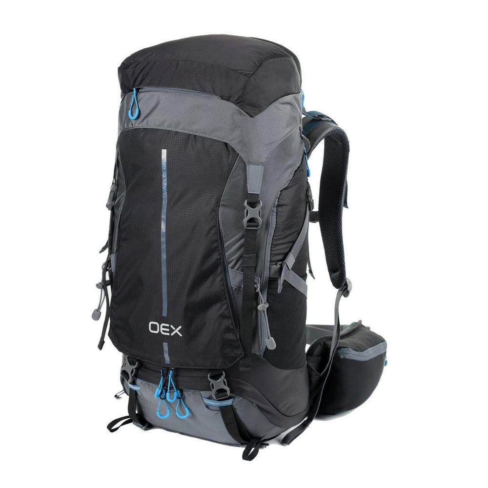 OEX Vallo 60L Rucksack - Black