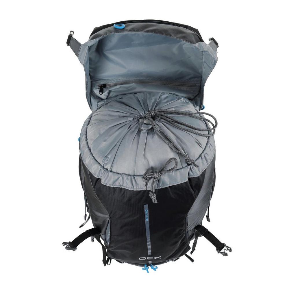 OEX Vallo 60L Rucksack - Black
