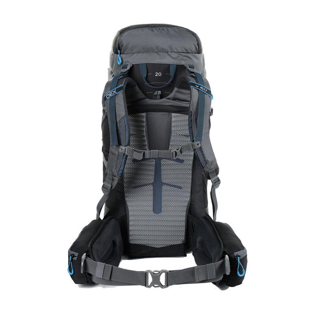 OEX Vallo 60L Rucksack - Black