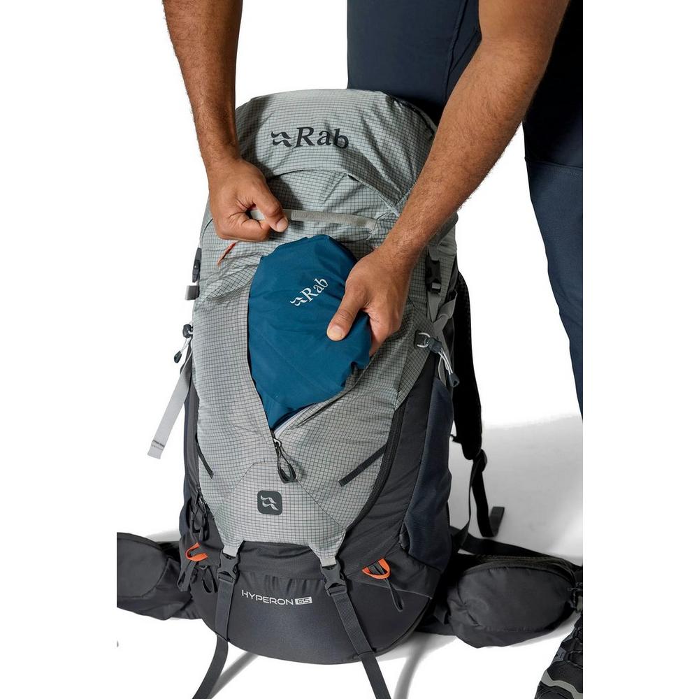 Rab Hyperon 65L Mountaineering Pack - Grey