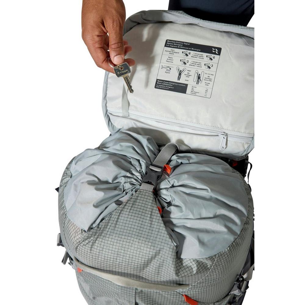 Rab Hyperon 65L Mountaineering Pack - Grey