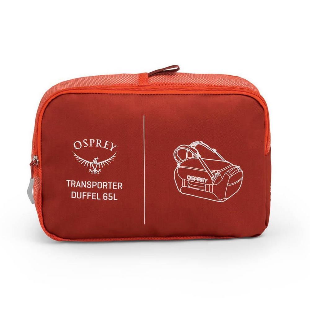 Osprey Travel Bag Transporter 65 Ruffian Red