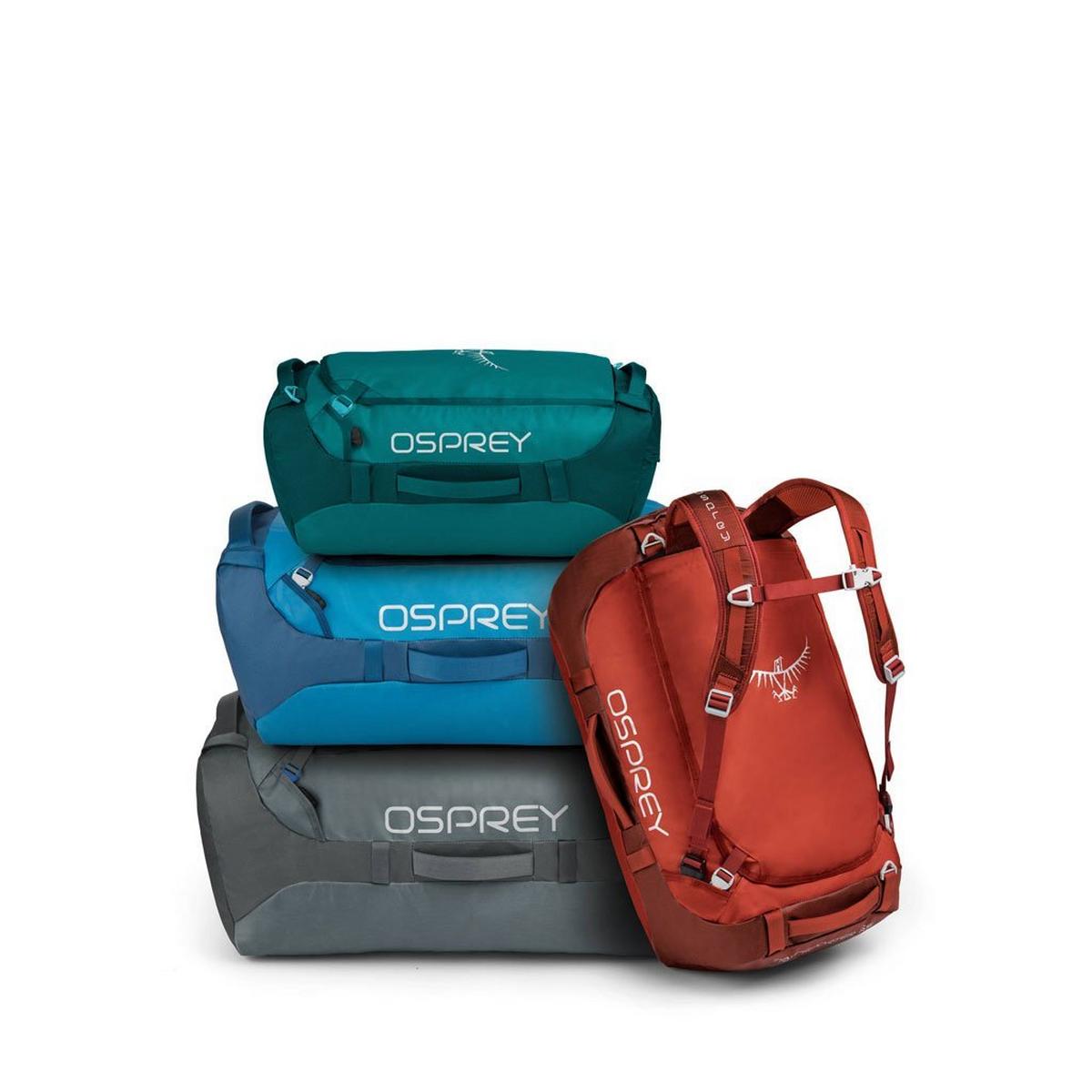 Osprey Travel Bag Transporter 65 Ruffian Red