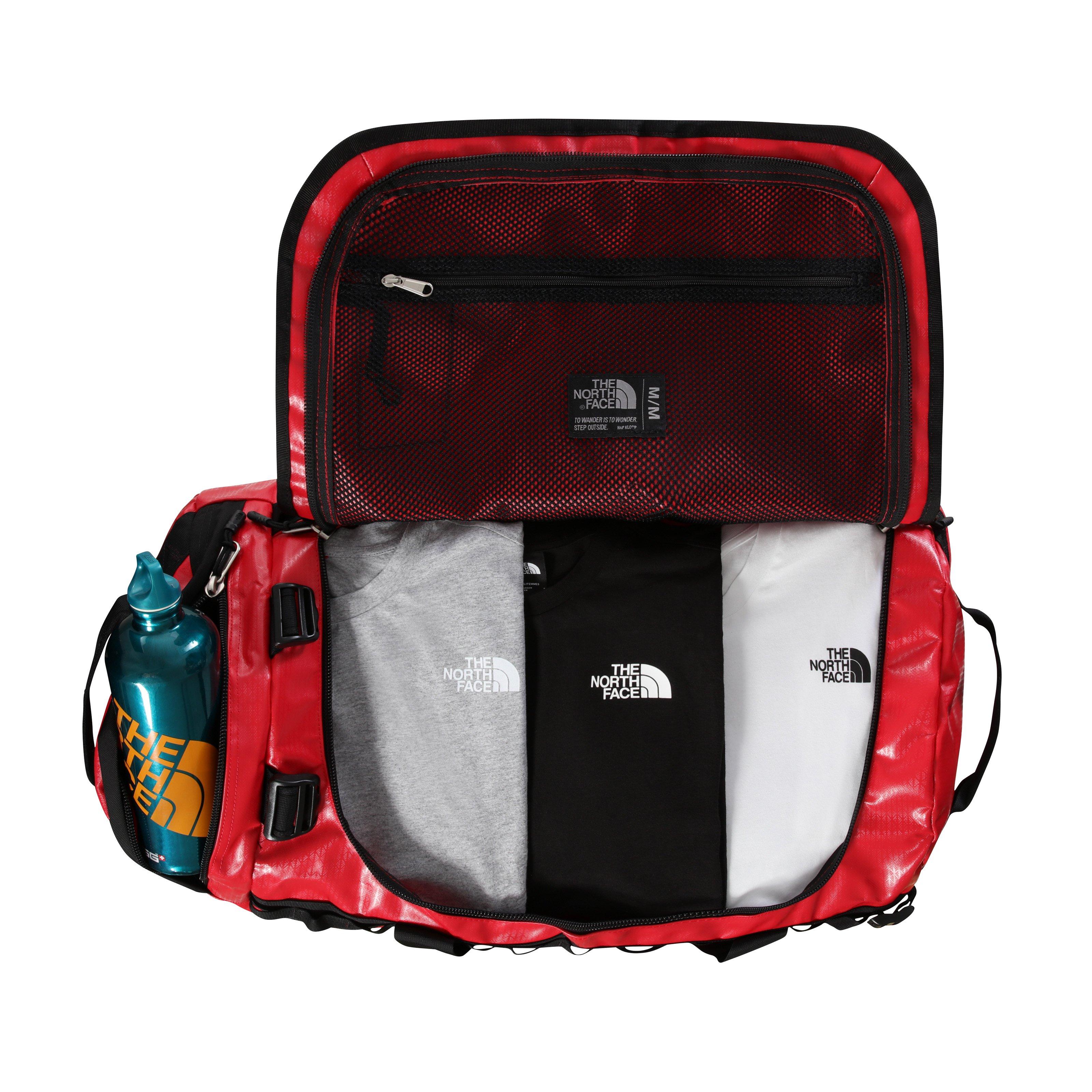 North face base 2025 camp duffel red