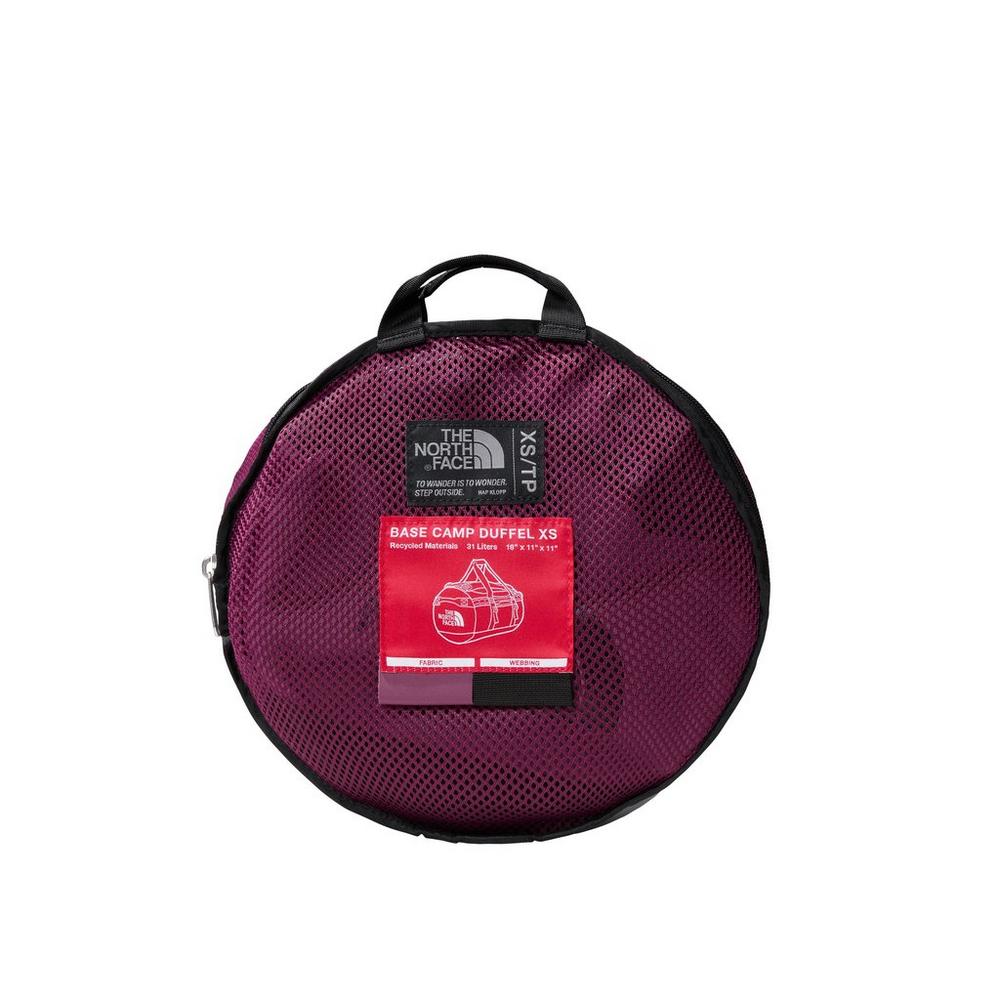 North face duffel bag on sale purple