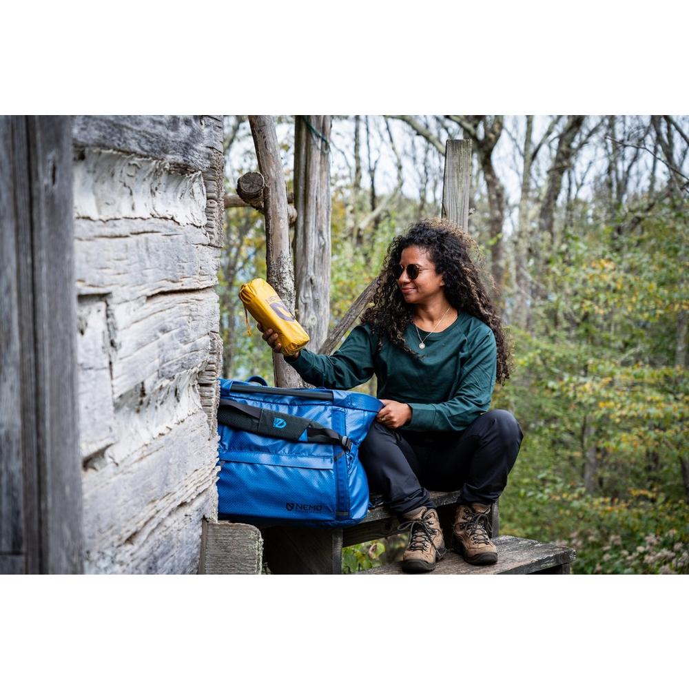Nemo Double Haul 70L Convertible Duffel and Tote - Blue