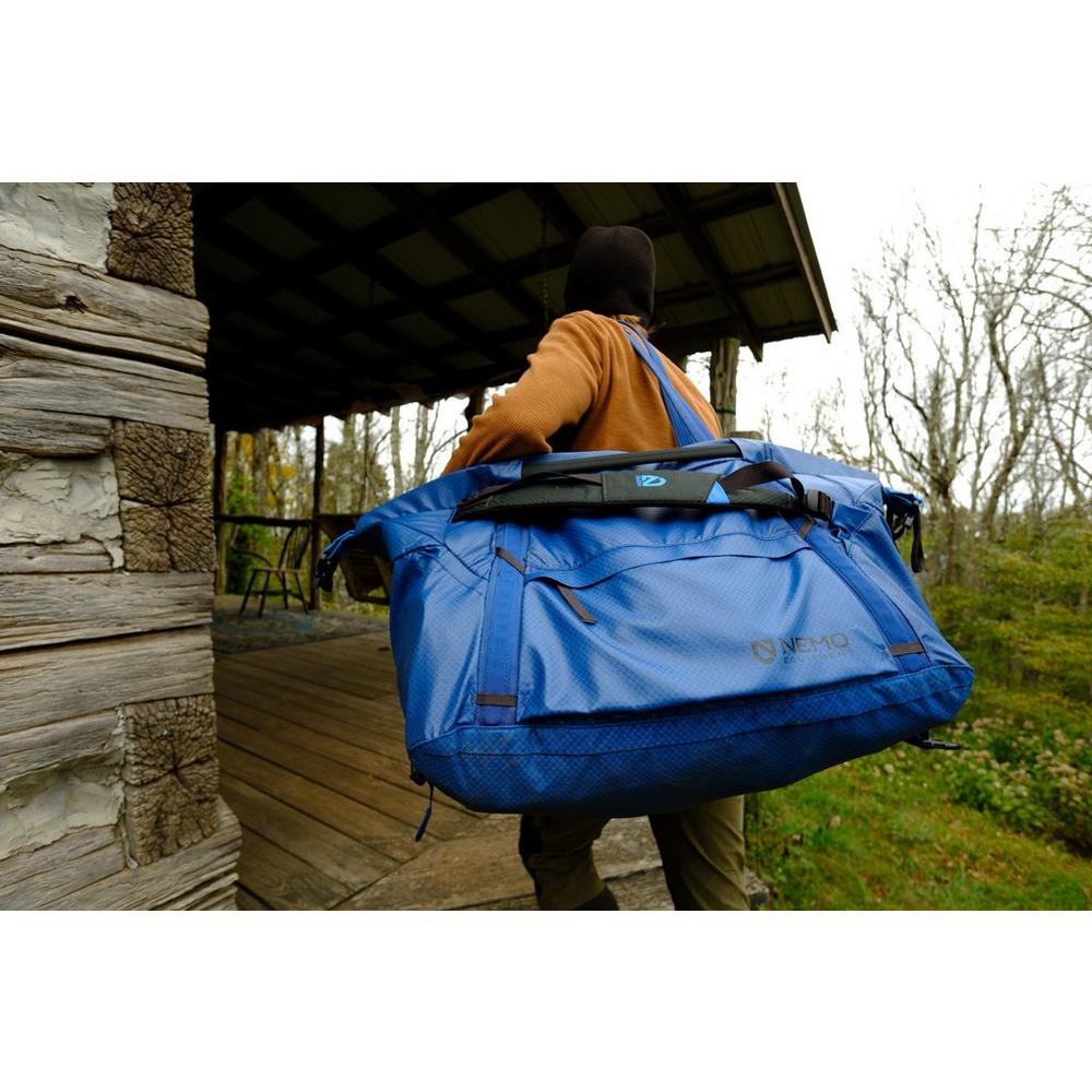 Nemo Double Haul 100L Convertible Duffel and Tote - Green