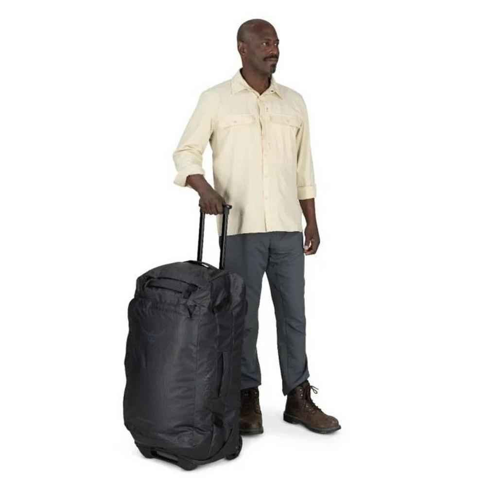 Osprey Rolling Transporter 90L Wheeled Duffel Bag - Light Blue
