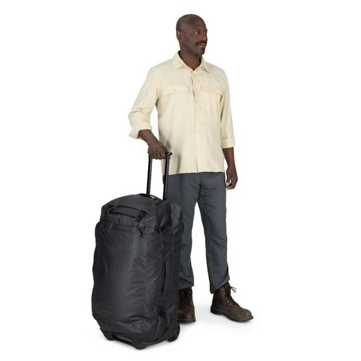 Osprey Rolling Transporter 90L Wheeled Duffel Bag - Light Blue