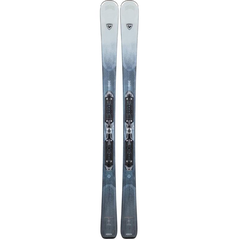 Women's All Mountain Experience 80 Carbon Skis + XPRESS W 11 GW B83 BK/SPKL Bindings - Blue
