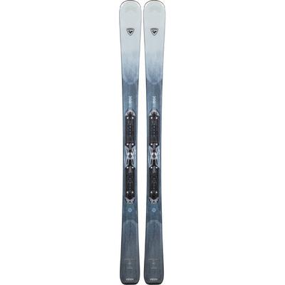 Rossignol Women's All Mountain Experience 80 Carbon Skis + XPRESS W 11 GW B83 BK/SPKL Bindings - Blue