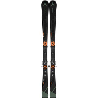 Atomic Men's Redster Q7 Revoshock C Skis + Mi 12 Binding - Black / Orange / Green