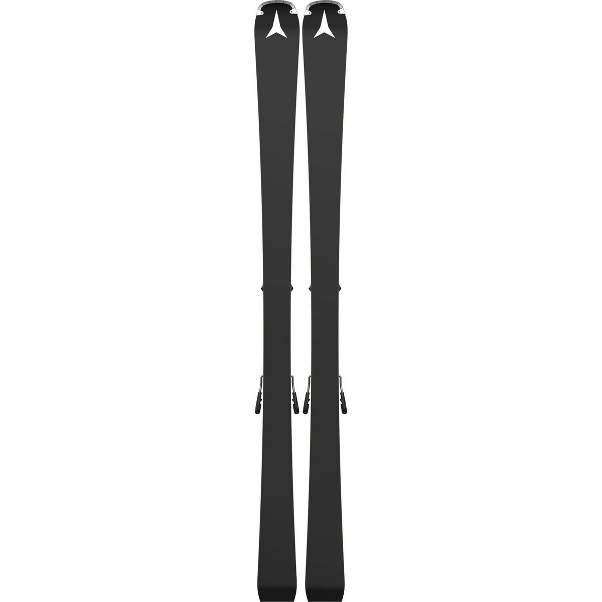 Atomic Men's Redster Q7 Revoshock C Skis + Mi 12 Binding - Black / Orange / Green