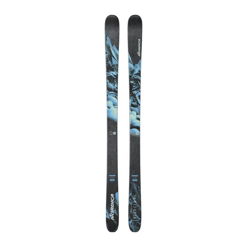 Nordica Men's Enforcer 89 Skis (Skis Only) - Black / Blue