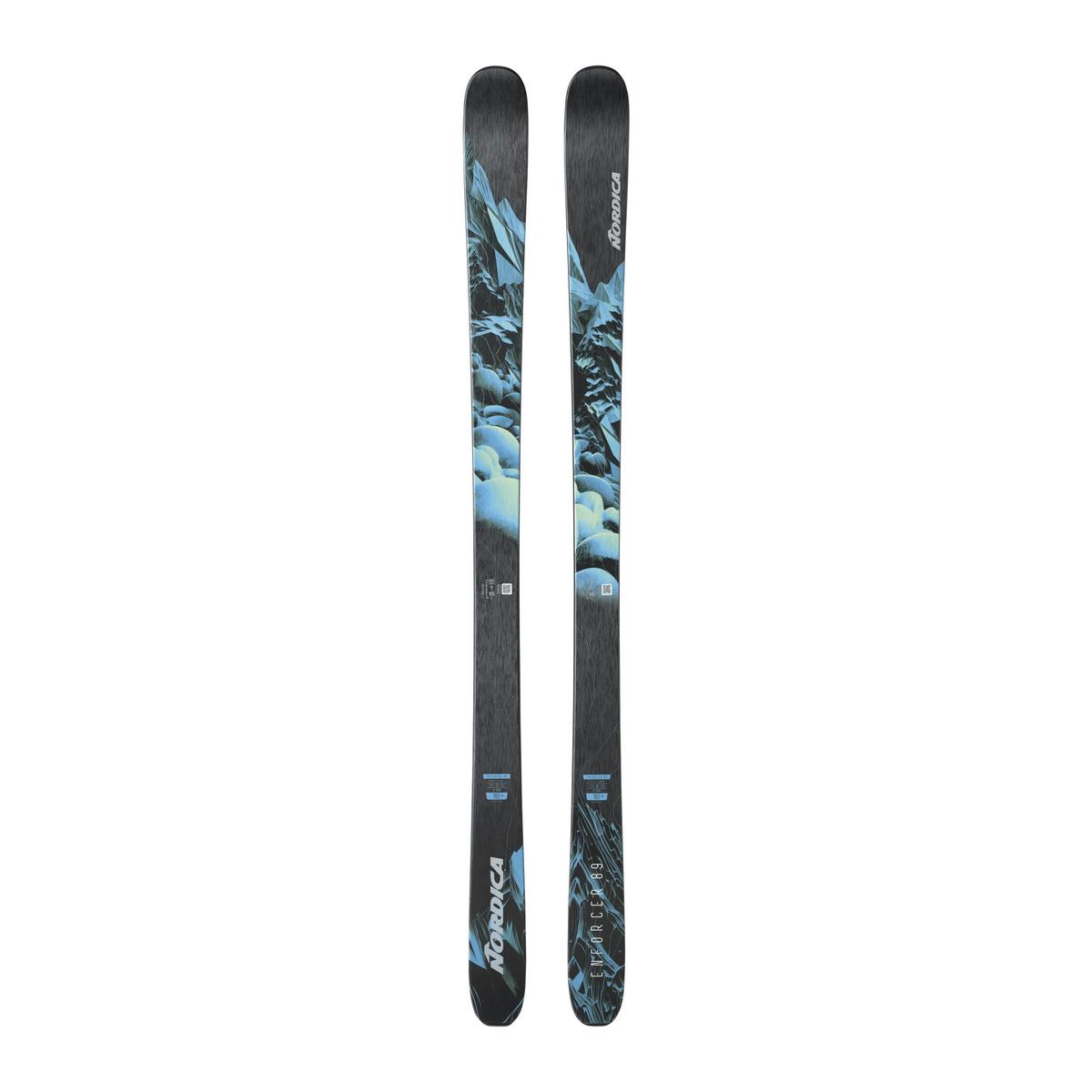Nordica Men's Enforcer 89 Skis (Skis Only) - Black / Blue