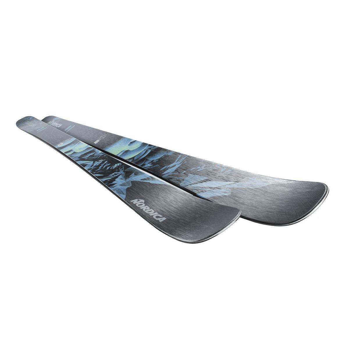 Nordica Men's Enforcer 89 Skis (Skis Only) - Black / Blue