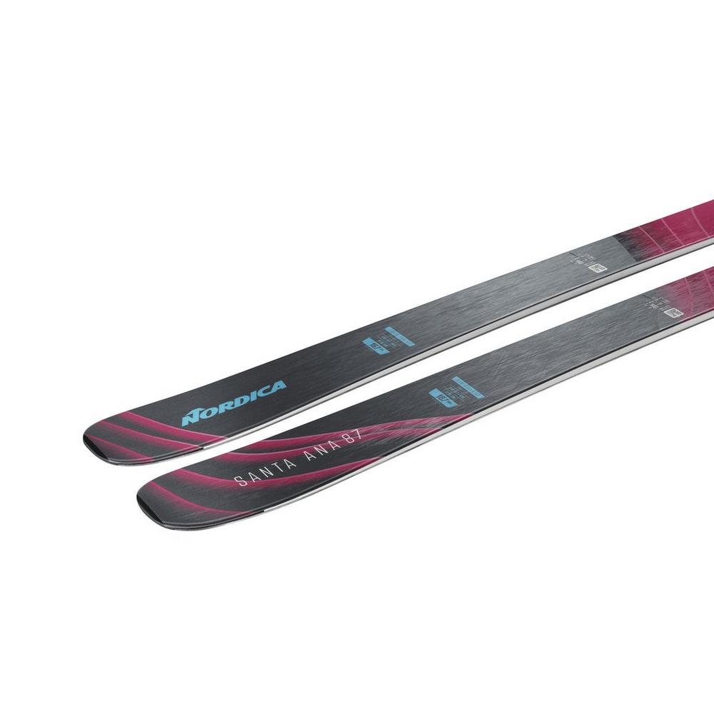 Nordica Women's Santa Ana 87 Skis (Skis Only) - Blue / Purple