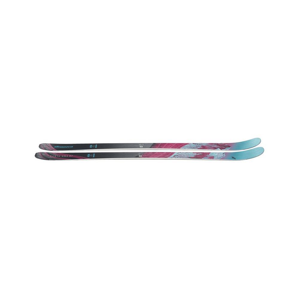 Nordica Women's Santa Ana 87 Skis (Skis Only) - Blue / Purple