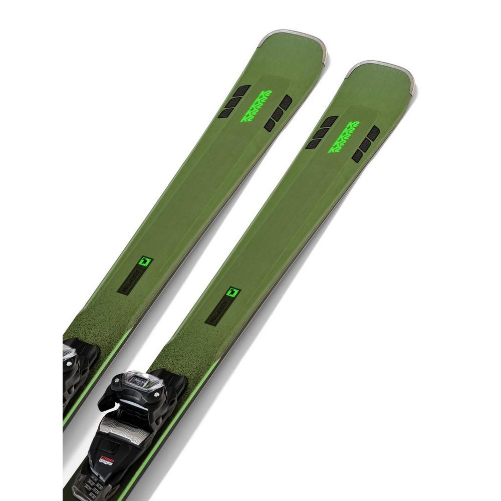 K2 Men's Disruption 78C Skis + M3 11 Bindings - Green