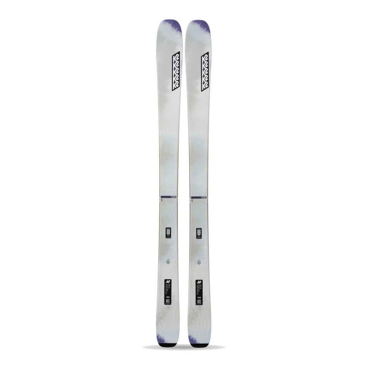 K2 Women's Mindbender 90C Skis - Skis Only - White