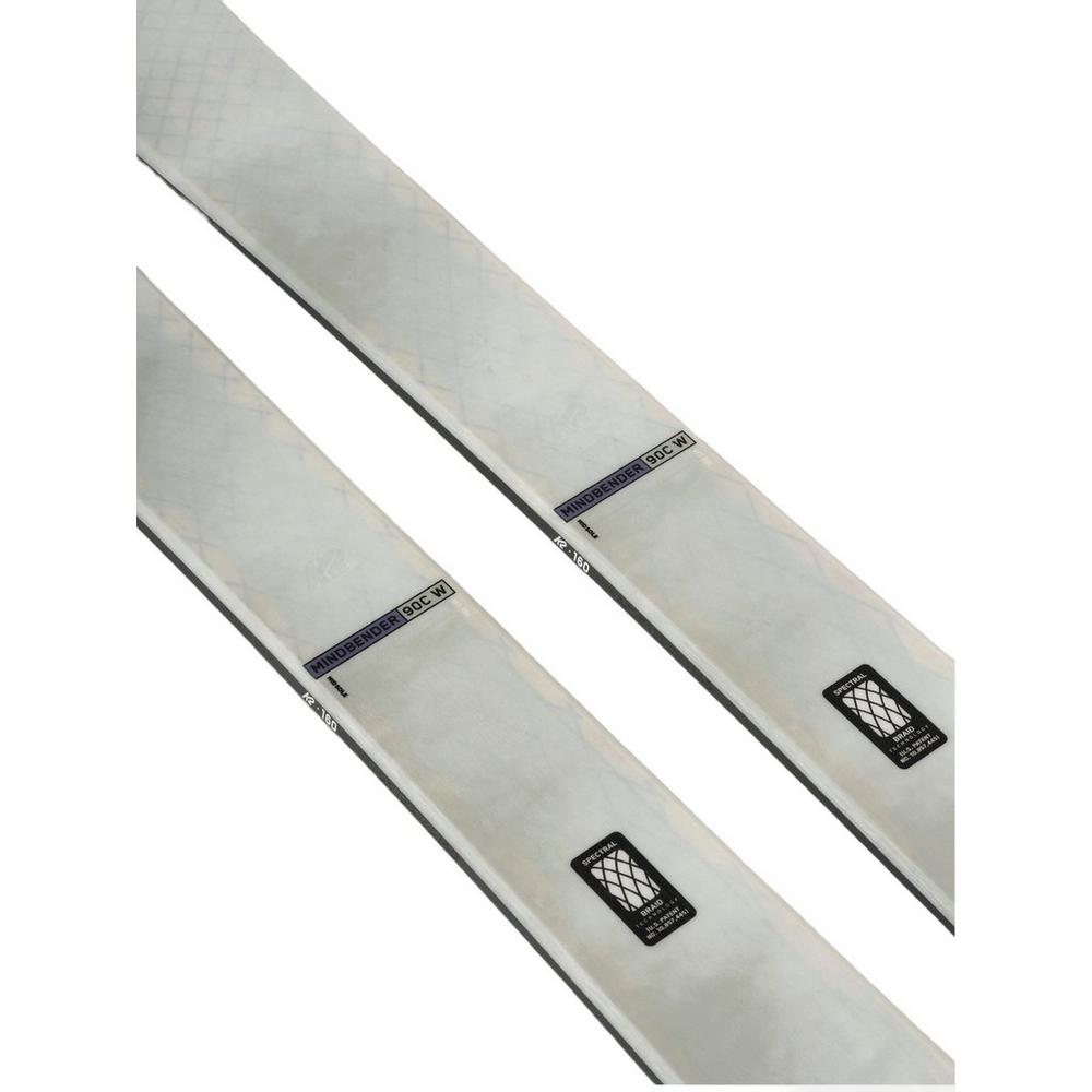 K2 Women's Mindbender 90C Skis - Skis Only - White