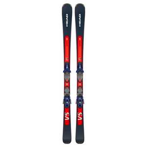 Men's Shape e.V5 Skis + PR11 GW Binders - Navy / Red