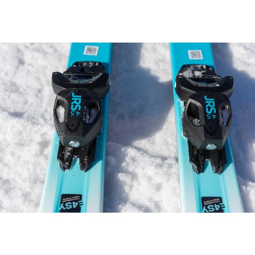 Head Kids' Supershape Team Easy Skis + SX4.5 GW CA Binders - White / Speed Blue
